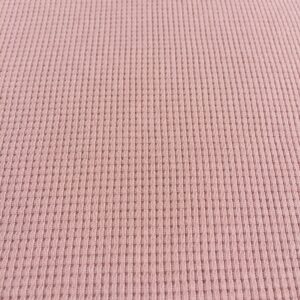 Waffelstrick Jersey «Nude Rosa»
