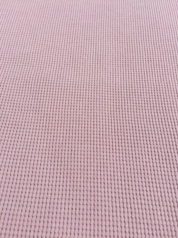 Waffelstrick Jersey «Altrosa»