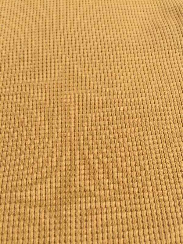 Waffelstrick Jersey «Mustard»