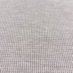 Waffelstrick Jersey «Beige Melange»
