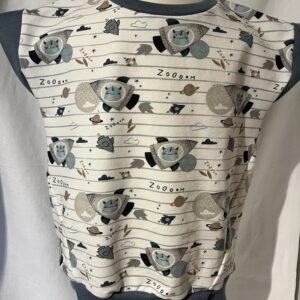 Sommer Shirt «Monster Rakete» Grösse 104