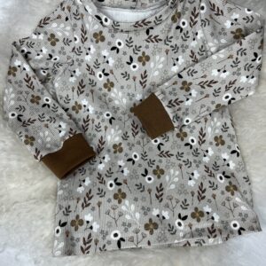 Shirts «Rib-Shirt Langarm - Blumenliebe» Grösse 98