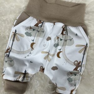 Pants mit Taschensack «Maus über den Wolken - Café» Grösse 50
