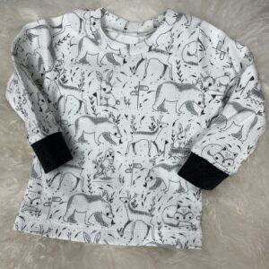 Shirts «Rib-Shirt Langarm - Waldtiere» Grösse 74