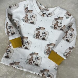 Shirts «Rib-Shirt Langarm - Bärenschule» Grösse 74