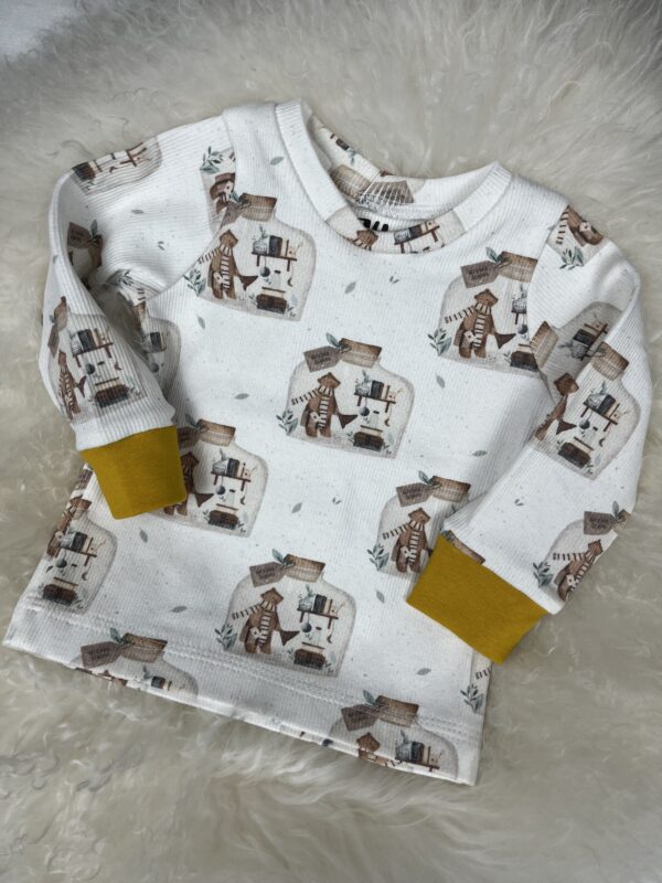 Shirts «Rib-Shirt Langarm - Bärenschule» Grösse 74