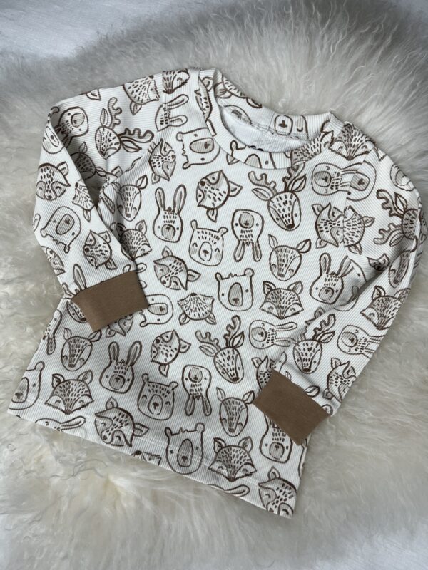 Shirts «Rib-Shirt Langarm - Im Wald» Grösse 92