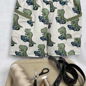 Shorts «lange Shorts - SkaterDino» Grösse 116