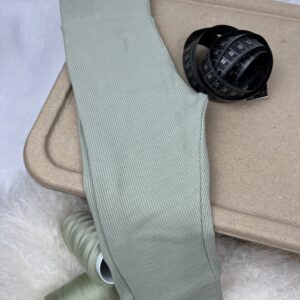 Hosen «RibLeggins - Dusty Green» Grösse 74