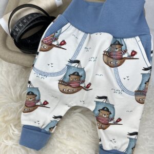 Hosen «Pants mit Taschensack - Piratenbär» Grösse 62