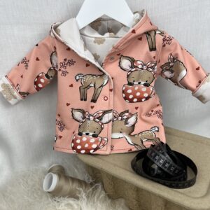 Jacke «Wende-Jerseyjacke mit Kapuze - Rehlina» Grösse 62