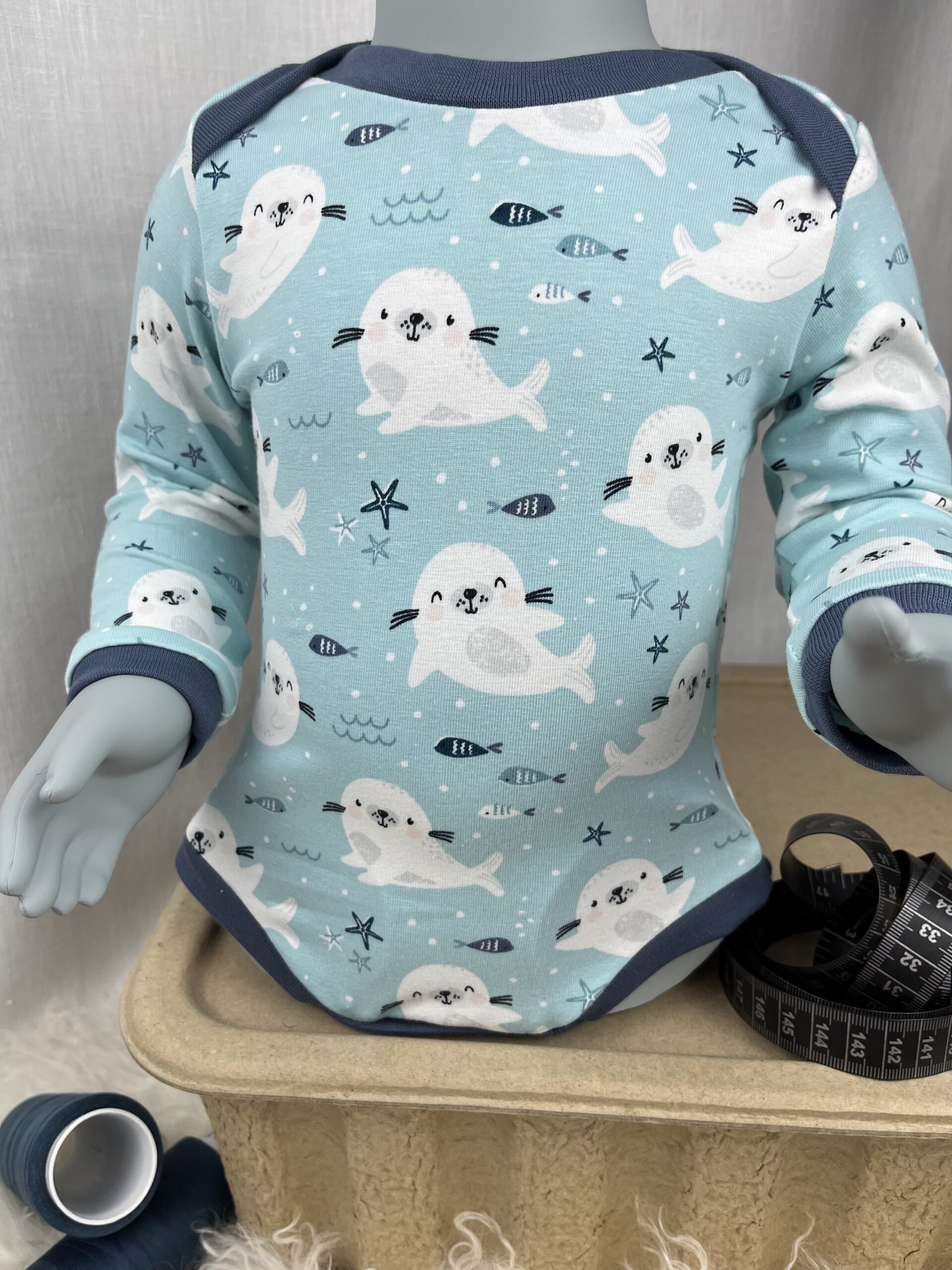 Body «Body Langarm - Babyrobbe» Grösse 62