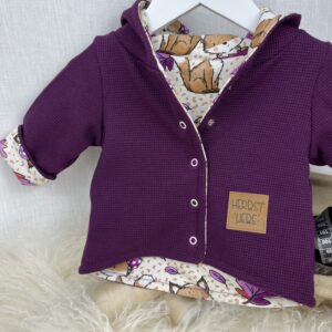 Jacke «Wendejacke mit Zipfelkapuze - Herbstfuchs» Grösse 62