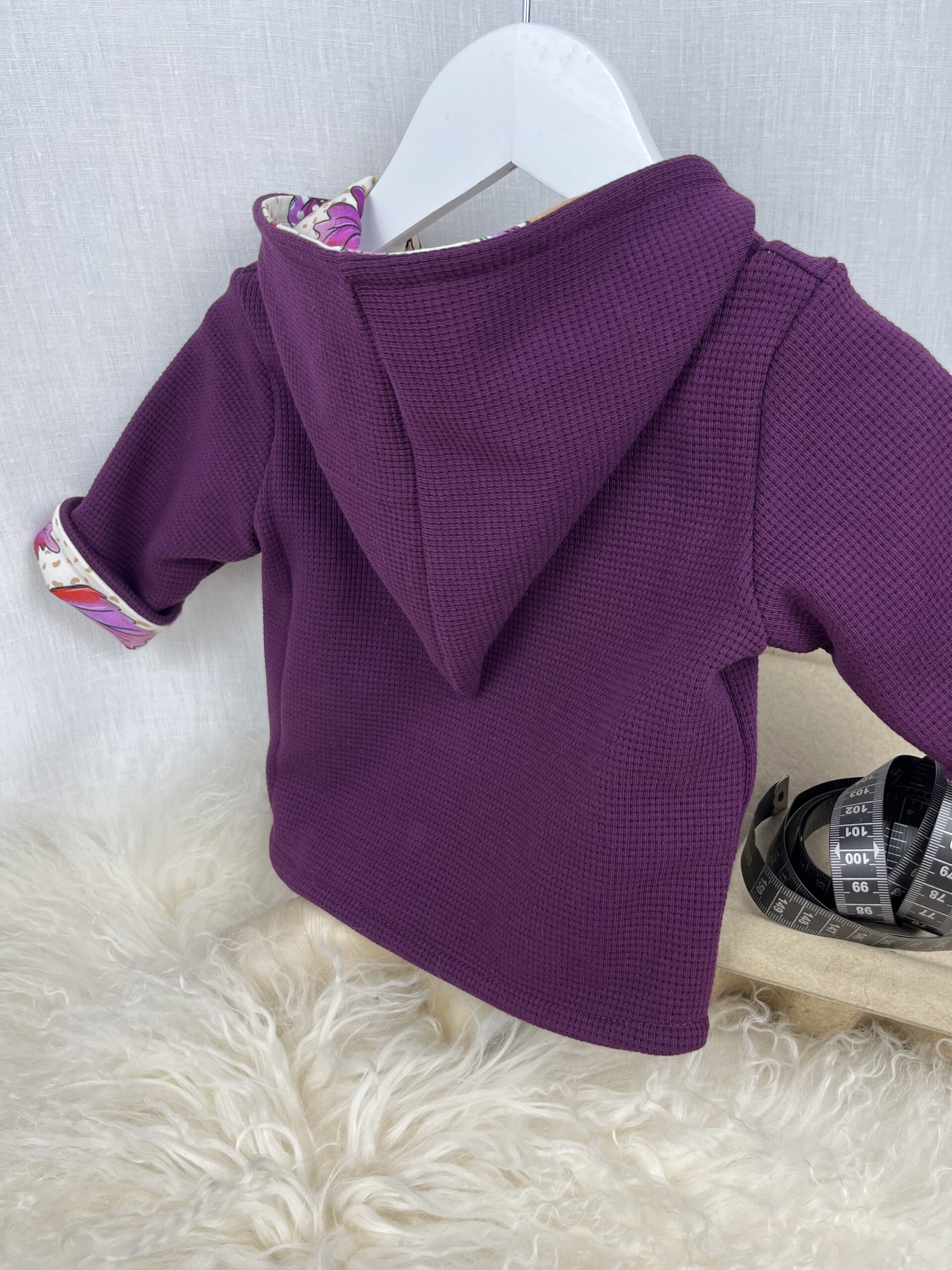 Jacke «Wendejacke mit Zipfelkapuze - Herbstfuchs» Grösse 62 – Bild 2