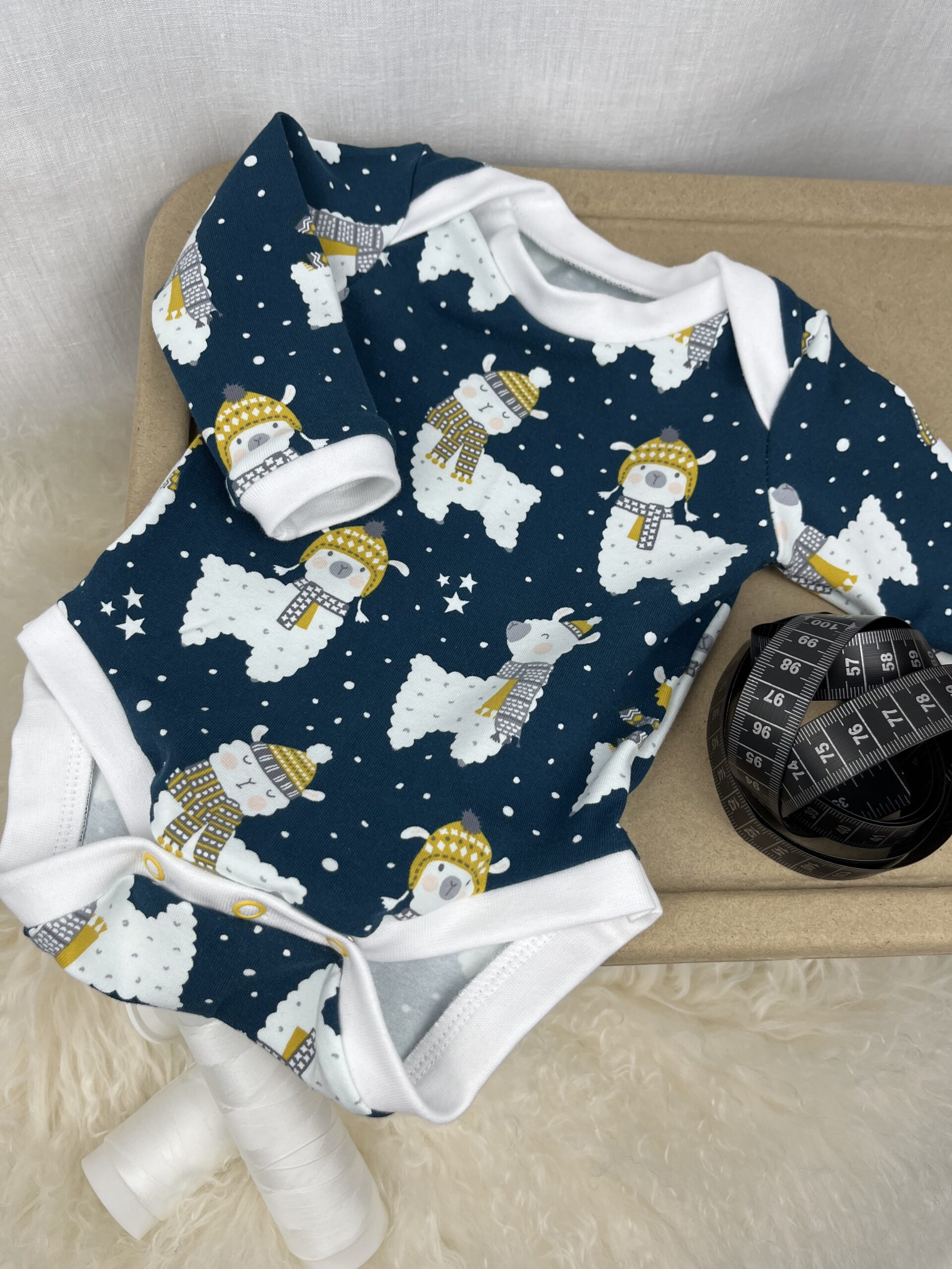 Body «Body Langarm - Winterlama» Grösse 56