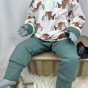 Set «Kuschelanzug - der kleine Kater» Grösse 80