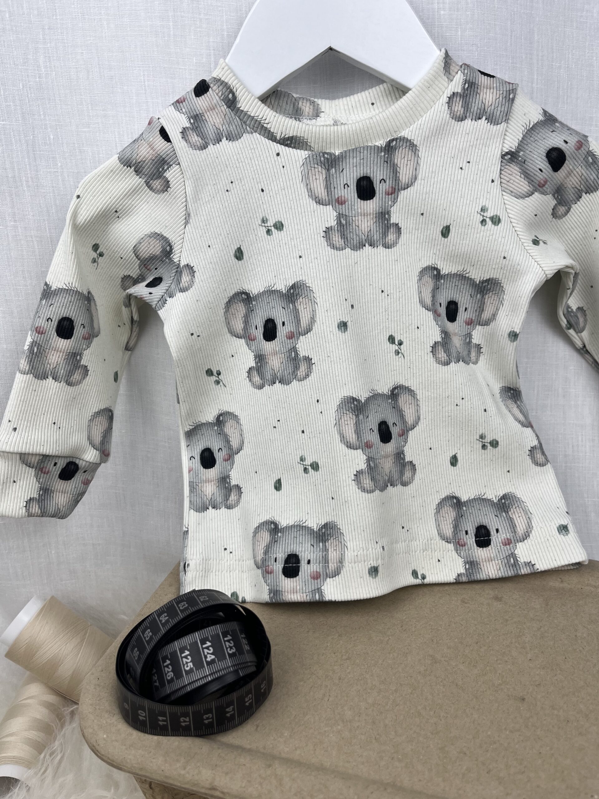 Shirts «Rib-Shirt Langarm - Koalabär» Grösse 74