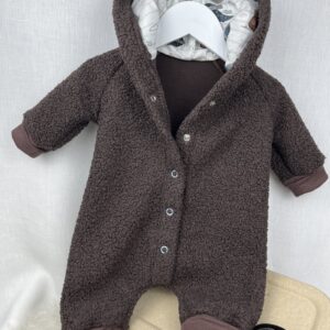 Overall «Teddy-Overall - Mocca mit little Dreamer» Grösse 56
